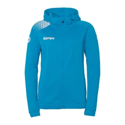 Abbildung von Kempa Ambition Fleecejacke, Damen, Größe: XXL, Kempablau weiß