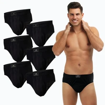 Abbildung von 6 12 Slips Herren Unterhosen Männer Slip Unterwäsche (6 stück, XXL)