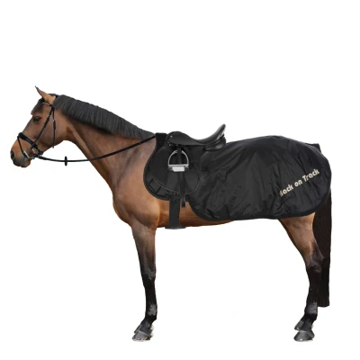 Abbildung von Back on Track Ausreitdecke Schwarz 155/205