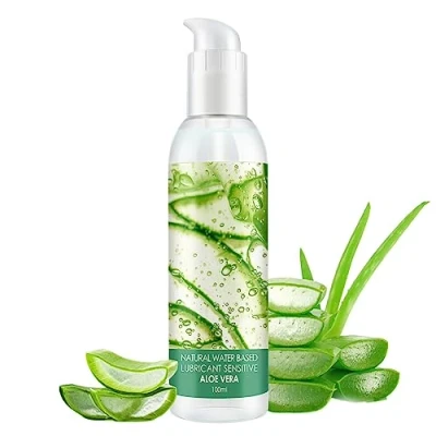 Abbildung von Neutral Wasserbasiert Gleitgel, Gleitgels Wasserbasis, Gleitmittel auf Wasserbasis mit pflegenden Aloe Vera Extrakten, 100 ml Gleitgel Gel Lubrication Water Based, Based Lube, Lubricant