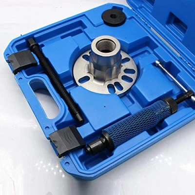 Abbildung von YUNRUX 10T Hydraulik Radnaben Abzieher Hydraulischer Antriebswellen Ausdrücker Werkzeug Blau
