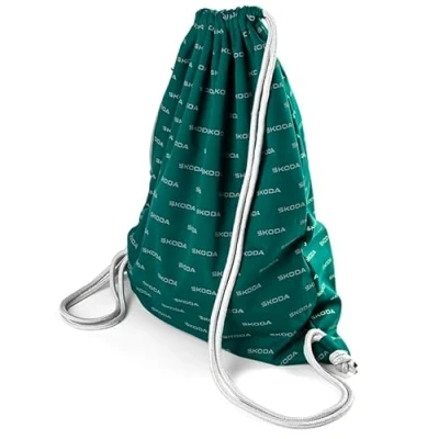 Abbildung von Skoda 6U0087317A Sportbeutel Turnbeutel Beutel Tasche Gymbag, grün