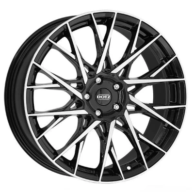 Abbildung von Fuji dark 7 5x18 4x100 ET35 MB60 1