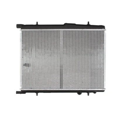 Abbildung von NRF 519524 Kühler, Motorkühlung Aluminium 545 380 18 mit Anbauteilen Kühlrippen gelötet CITROËN: Berlingo / First I