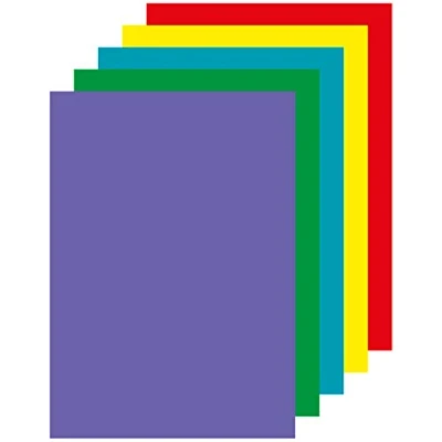 Abbildung von APLI 015286 500 Papiere Farbe, 210 x 297 mm, Farben sortiert