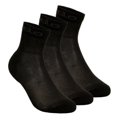 Abbildung von Odlo Laufsocken Active 3 Pack Socks quarter 763750 15000 Atmungsaktiv, bequem, speziell behandelt