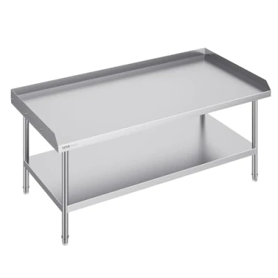 Abbildung von VEVOR Edelstahl Arbeitstisch Lebensmittel Vorbereitungstisch 762x1524x660mm