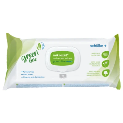 Abbildung von mikrozid universal wipes green line maxi 90 Tücher
