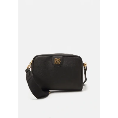 Abbildung von DKNY Carol Camera BAG Umhängetasche black/goldcoloured, Damen, Größe: One Size, Black/gold coloured