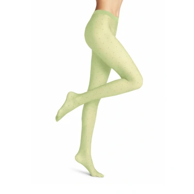 Abbildung von Falke DOT 15 Denier Transparent MATT Strumpfhose, Damen, Größe: Small, Lemon