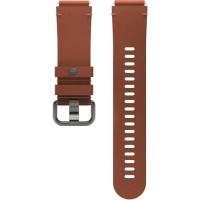 Abbildung von POLAR Unisex Erwachsene Armband Lederarmband 20mm, Bronze, M/L