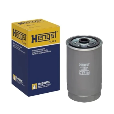 Abbildung von HENGST FILTER H468WK Kraftstofffilter Anschraubfilter HYUNDAI: i40 Kombi, i30 II SANTA FE 3, KIA: SORENTO 2, CARENS 4