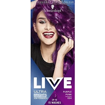 Abbildung von Schwarzkopf Live Ultra Brights Pretty Pastel Lilac Haarfarbe
