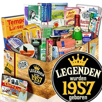 Abbildung von Legenden 1957 Jahrgang Geschenk DDR Spezialitäten Ostpaket