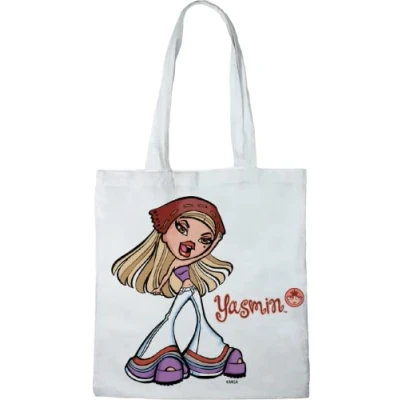 Abbildung von cotton division BWBRATZBB004 BAG BRATZ YASMIN, 38 x 40 cm, Weiß