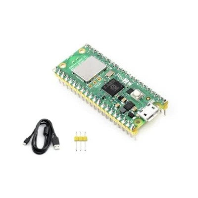 Abbildung von Vorgelötet Pico 2 W Mikrocontroller Board Basierend auf Raspberry Pi RP2350 Chip, Dual core &amp; Architecture Design, Unterstützt WiFi 4 Wireless und Bluetooth 5.2