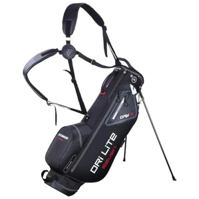 Abbildung von Dri Lite Seven Wasserdichte Golftasche Standtasche Schwarz