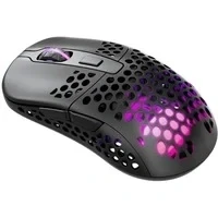Abbildung von Xtrfy M42 Wireless, Kabellose Ultraleichte Gaming Maus, Optimiert für esports, 2,4 GHz Funk, RGB Beleuchtung, Modulares Gehäuse (2 Größen inkl.), Schwarz
