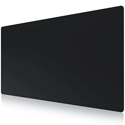Abbildung von Titanwolf XXXL Übergröße Mauspad 1600x800 mm Großformat Schreibtischunterlage gummierte Rückseite rutschfest und abwaschbar Gaming Präzision Geschwindigkeit Schwarz