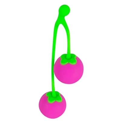 Abbildung von Liebeskugeln „Sweet Cherry“, 2 Kugeln, 69 g, Ø 3,5 cm, Silikon