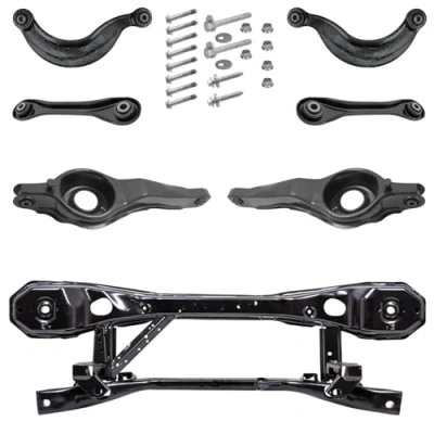 Abbildung von 1x Achsträger 6x Querlenker Schraube Hinterachse für Focus MK2 DA Stufenheck C Max DM2