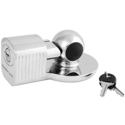 Abbildung von Master Lock 377EURDAT Anhängerschloss [Universal Anhängersicherung] [Wetterfest] Diebstahlschutz für Anhänger, Wohnwagen
