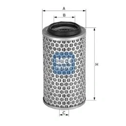 Abbildung von UFI 30.132.00 Luftfilter 57 218 213 Filtereinsatz VOLKSWAGEN: Polo IV Schrägheck, V Fox SKODA: Fabia 2 Schrägheck