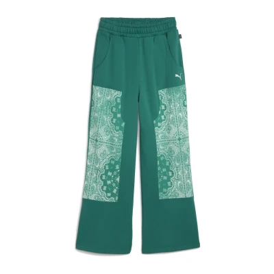 Abbildung von Puma Shooting Stars Jogginghose Damen Mit Plain Wild Green Größe: S