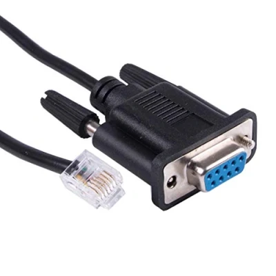 Abbildung von Suamdoen DB9 zu RJ11 RJ12 6P6C LAN Netzwerk Serielles Konsolenkabel für Sevo Drive Leadshine Stepper Kommunikation