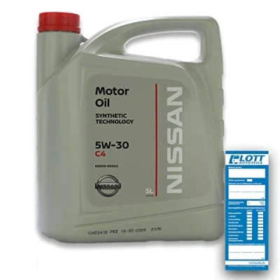 Abbildung von Original Nissan 5W 30 DPF Motoröl 5l Kanne
