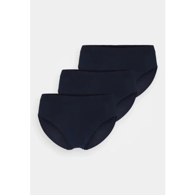Abbildung von Schiesser 3PACK Slips Supermini Organic Cotton 95/5 Essentials Slip, Herren, Größe: Medium, Dunkelblau
