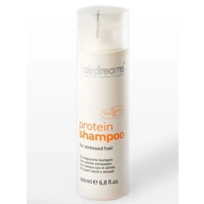 Abbildung von Hairdreams Haarshampoo Protein Shampoo, 1 tlg., strapaziertes, chemisch behandeltes Haar mit Echthaarverlängerungen