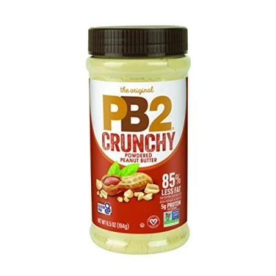 Abbildung von PB2 Crunchy Powdered Peanut Butter Powder with Small Pieces [6.5oz Jar]