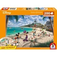 Abbildung von Thomas Kinkade Studios: Disney Mickey &amp; Minnie in Florida, Puzzle
