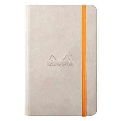 Abbildung von Rhodia Notizbuch Rhodiarama A6 10,5x14,8cm 96 Blatt 90g liniert beige