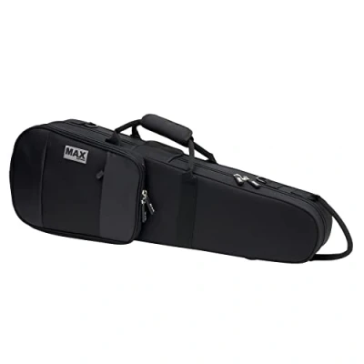 Abbildung von ProTEc Max MX034 Geigenkoffer/Violinenkoffer, für 3/4 Geige/Violine, Schwarz