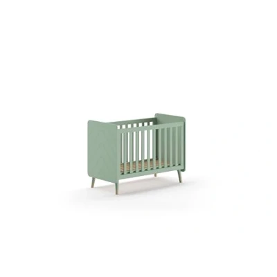 Abbildung von Vipack Kinderbett, (Made in Europe), m. LF 60x120cm, verst. Lattenboden, MDF lackiert, wahlweise 3 Farben