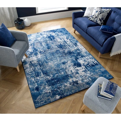 Abbildung von FLAIR RUGS Teppich &quot;Wonderlust&quot;, rechteckig, fußbodenheizungsgeeignet, mehrfarbig, Vintage Design, Abstrakt