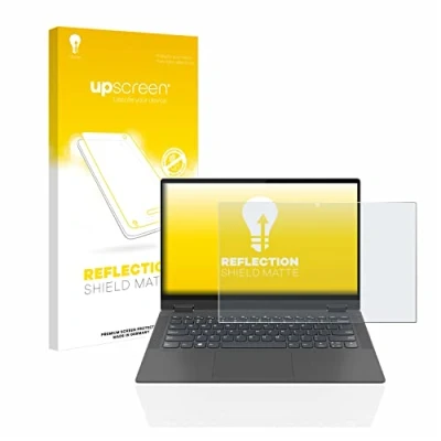 Abbildung von upscreen Entspiegelungs Schutzfolie für Lenovo IdeaPad Flex 5 14&quot; 16:9 Displayschutz Folie Matt [Anti Reflex, Anti Fingerprint]