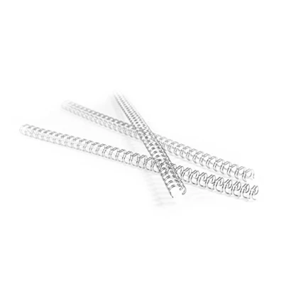 Abbildung von Pavo Premium Drahtbinderücken A4, 6.4 mm, 3:1 Teilung, 100 er Pack, 1 35 Blatt, weiß