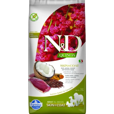 Abbildung von N&amp;D Quinoa Hundefutter Skin &amp; Coat medium/maxi Ente 7 kg