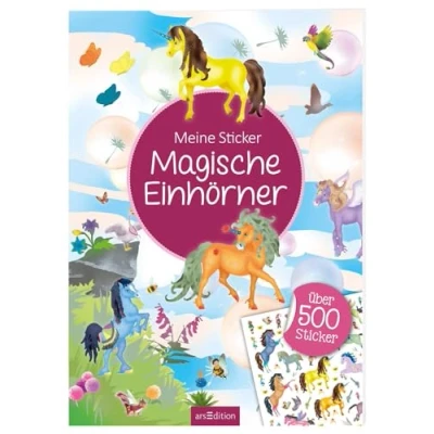 Abbildung von Meine Sticker Magische Einhörner: Über 500 Stickerheft für Kinder ab 4 Jahren