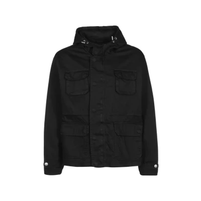 Abbildung von Urban Classics Cotton Field Jacket Black M