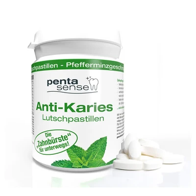 Abbildung von Penta sense Anti karies Lutschpast.pfeff 30 St