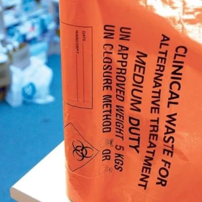 Abbildung von Medizinische Abfallbeutel, mittlere Beanspruchung, 30 l/5 kg