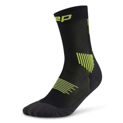 Abbildung von CEP Sportsocken, Herren, Größe: 42 45, Black lime