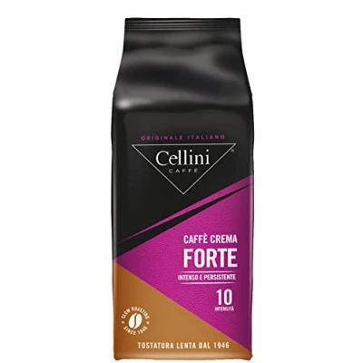 Abbildung von Cellini Caffè Crema Forte Ganze Bohne, 1000 g, 1er Pack (1 x 1 kg)