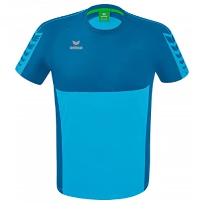 Abbildung von Erima SIX Wings Sport Tshirt, Herren, Größe: Large, Blau