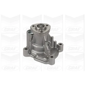 Abbildung von GRAF PA939 Wasserpumpe mit Dichtung mechanisch Thermoplast für Keilrippenriementrieb VOLKSWAGEN: Golf 5 Schrägheck, Plus / Crossgolf