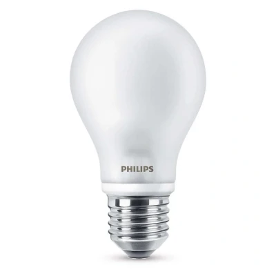 Abbildung von Philips LED Classic E27 Lampe, 60 W, Tropfenform, matt, warmweiß